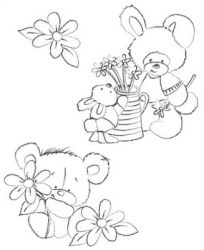 Clear Stamp Beary Sweet 6